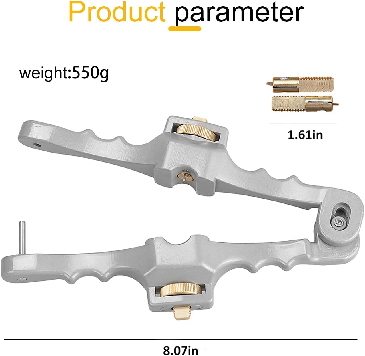 Fiber optic cable strippers with adjustable cutting depth