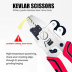 9-in-1 fiber optic cable stripping tool