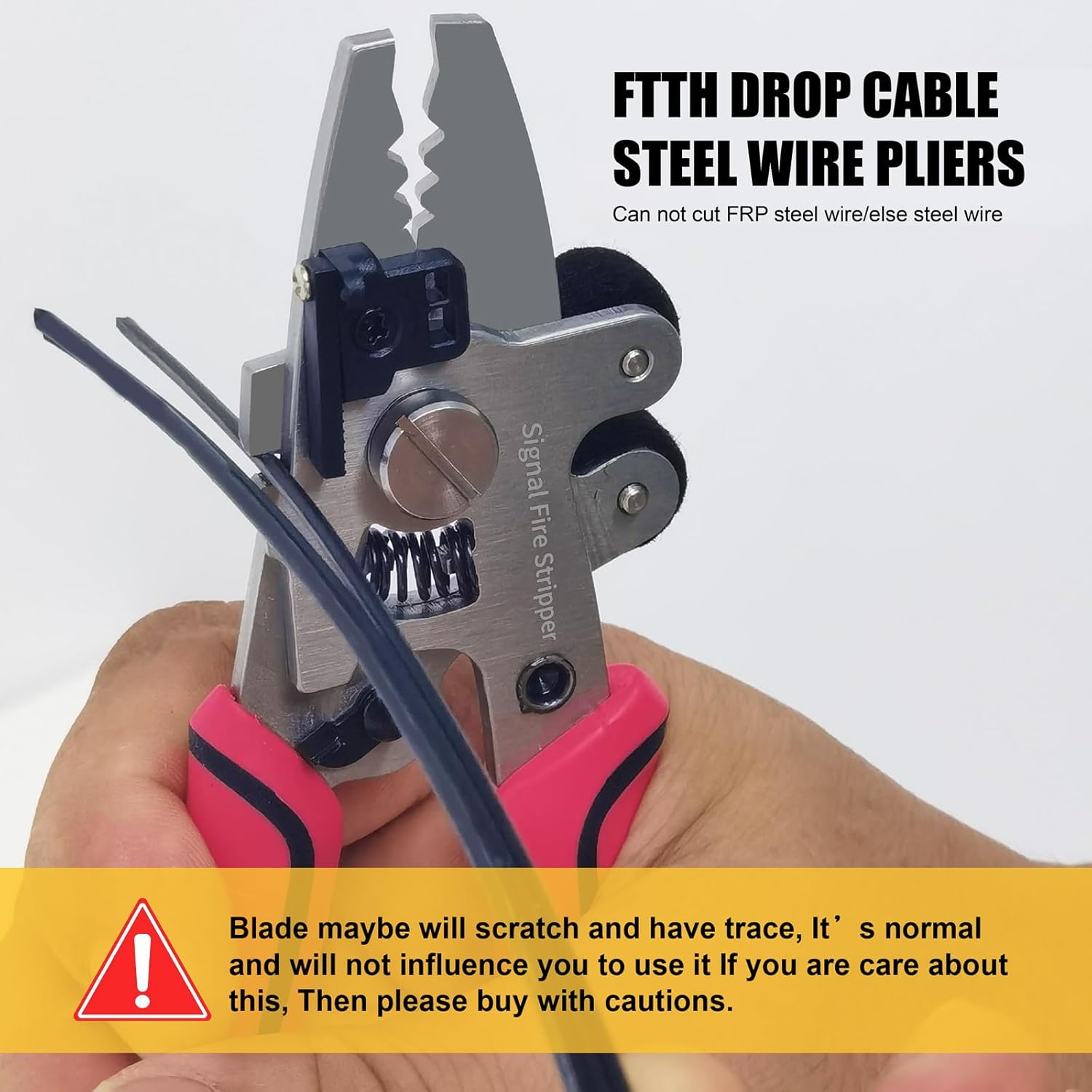 9-in-1 fiber optic cable stripping tool