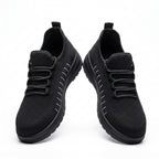 Men's steel-toe work shoes, breathable, impact-resistant, lightweight and safe.