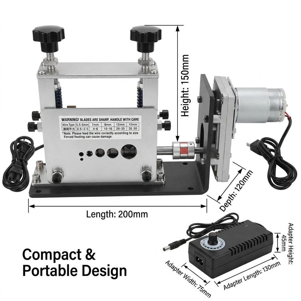 New Electric Wire Stripping Machine