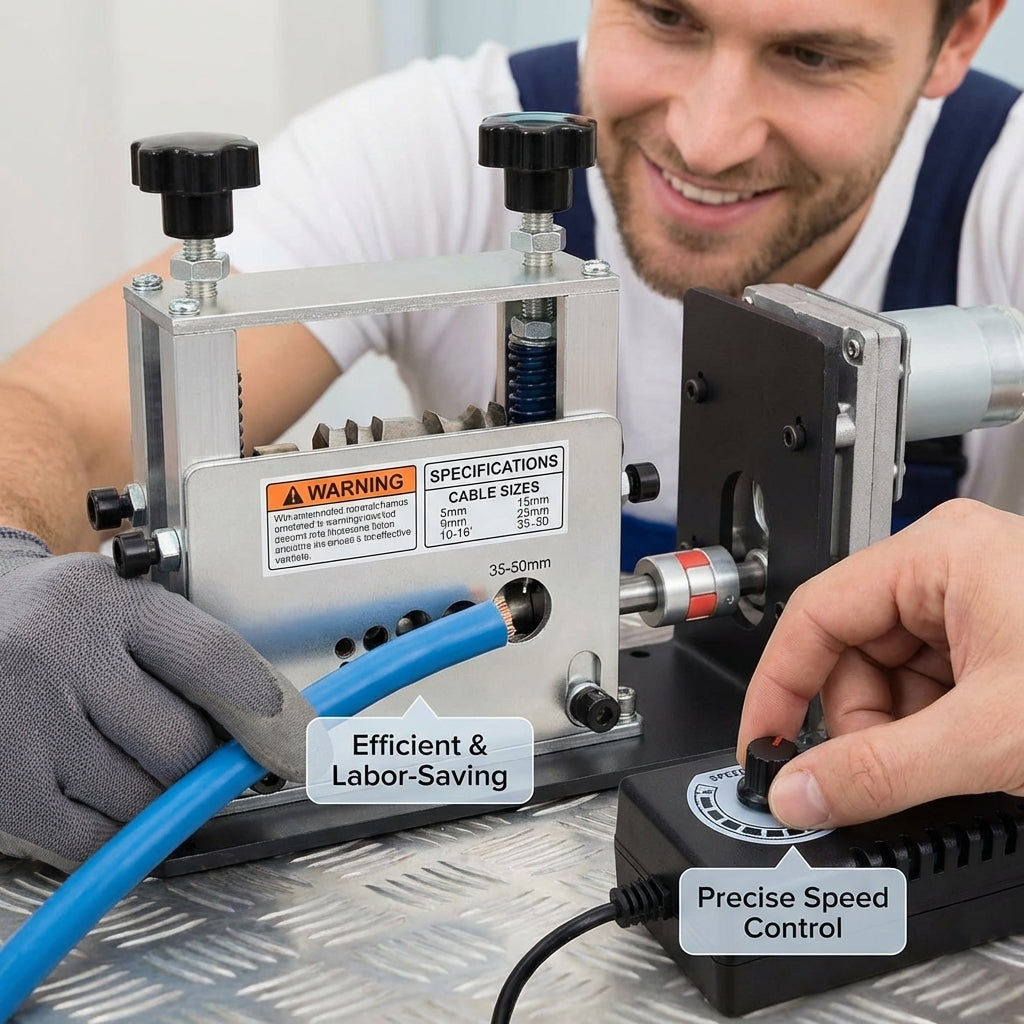 New Electric Wire Stripping Machine